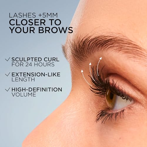 L'Oreal Extensionist Mascara +5MM Lash Lift, 24HR Wear