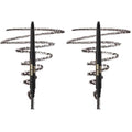 Milani Stay Put Brow Sculpting Mechanical Pencil - Espresso (0.01 Ounce) Cruelty-Free Long-Lasting Eyebrow Pencil that Defines and Shapes Brows (Pack of 2)
