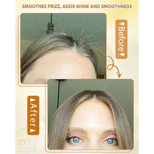 Samnyte Hair Wax Stick, 2PCS Wax Stick for Hair Slick Stick, Hair Wax Stick for Flyaways Hair Gel Stick Non-greasy Styling Cream for Fly Away & Frizz Hair