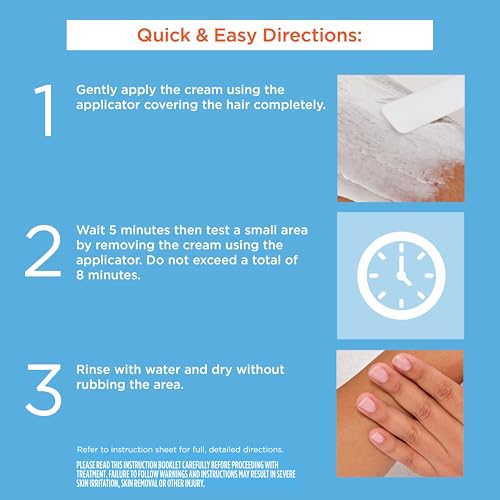 Sally Hansen Hair Removal Cream for Face, 1.7 Fl Oz + Aftercare Lotion - Vegan, Fast-Acting Facial Depilatory with Sweet Almond & Shea Butter, Pack of 1