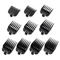 Wahl Clipper Guards Set, 10-Piece (1/16" to 1"), Black
