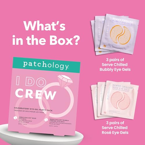 Patchology I Do Crew Under Eye Patches - 6ct Bridesmaid Gift Set