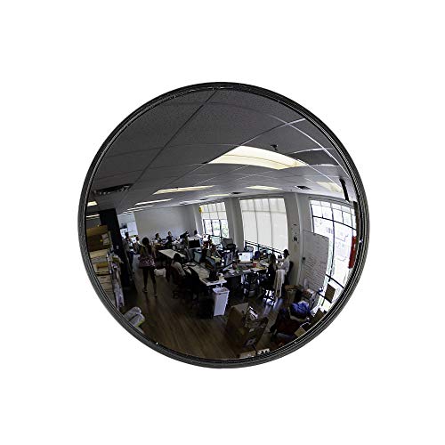 26" Acrylic Convex Mirror, 160° Wide Angle Security Blind Spot Mirror