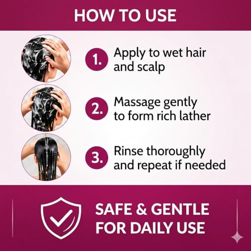 Red Onion Amino Acid Shampoo 500ml - Strengthens & Nourishes Hair