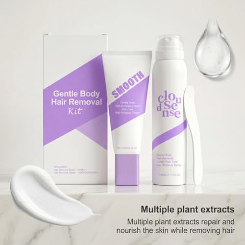 Gentle Hair Removal Spray for Sensitive Skin - 1Set