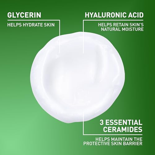 CeraVe Hydrating Facial Cleanser | Dry Skin Face Wash 16oz