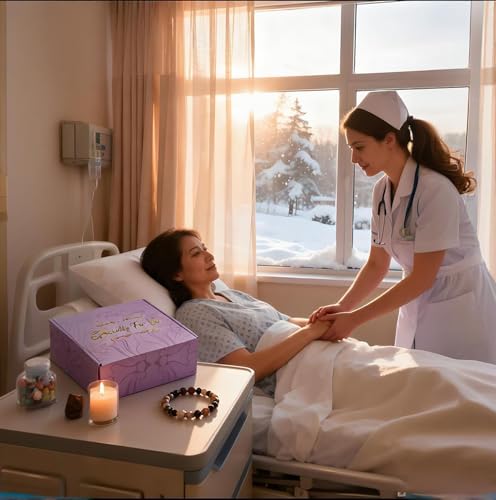 Purple Spa Gift Set for Women - Blanket, Candle, Tumbler & More