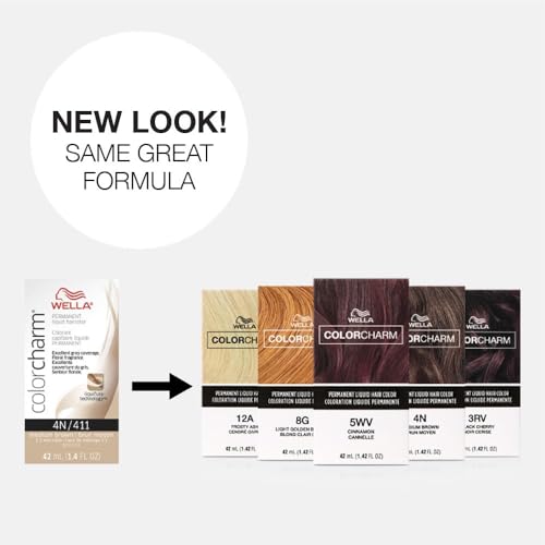 Wella Color Charm Ash Blonde Permanent Hair Color for Gray Coverage