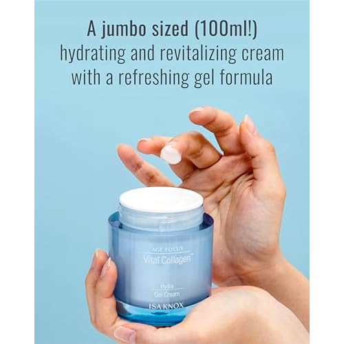 ISA KNOX AGE FOCUS VITAL COLLAGEN Hydra Gel Cream, LXNEW VITA MAX Ampoule, LXNEW VITAMELA Cream (15 ml/3.89 fl oz) - Korean Skin Care by LG Beauty. Vitamins C, B12 & E.