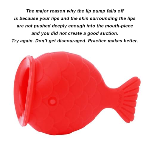Lip Plumper Device - Silicone Suction Tool for Fuller Lips