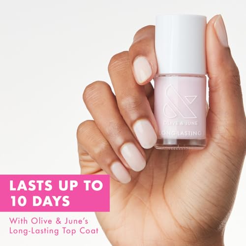 Olive & June Long Lasting Nail Polish - Strawberry Scone (Gel-Like Finish)