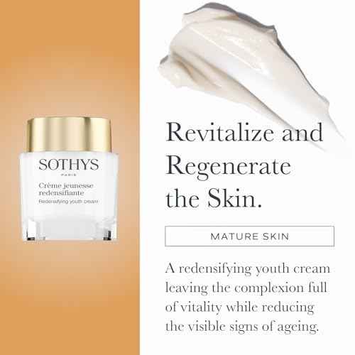 SOTHYS Redensifying Youth Cream | Face Moisturizer for Anti-Aging, Wrinkle Reduction, and Youthful Firming of Face and Neck | Mature Skin