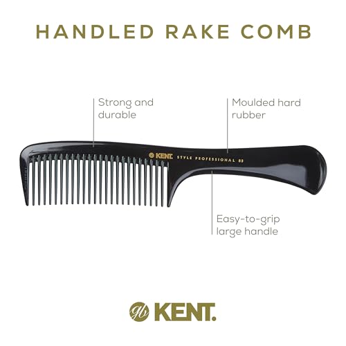 Kent SPC83 Professional Barber Comb - Wide Tooth Detangler