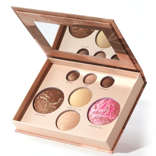 Baked Face Palette – Eyeshadow, Blush, Bronzer & Highlighter