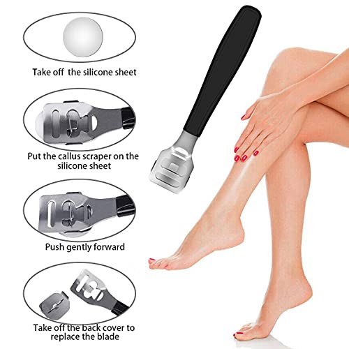 36-in-1 Professional Pedicure Kit - Stainless Steel Foot File & Case