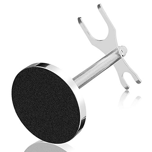 Safety Razor and Shaving Brush Stand, Extra Wide Openings, Wider Base, Manly Look