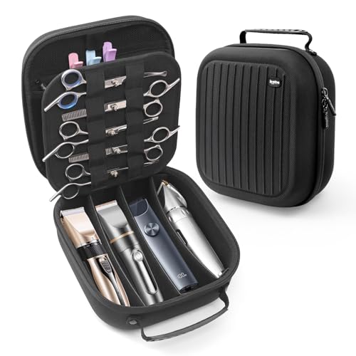 Krypthos Hard Travel Case for Hair Clippers & Barber Tools