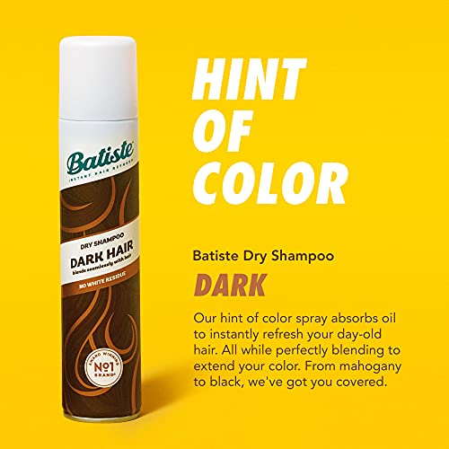 Batiste Dark Dry Shampoo, 3.81oz (3-Pack)