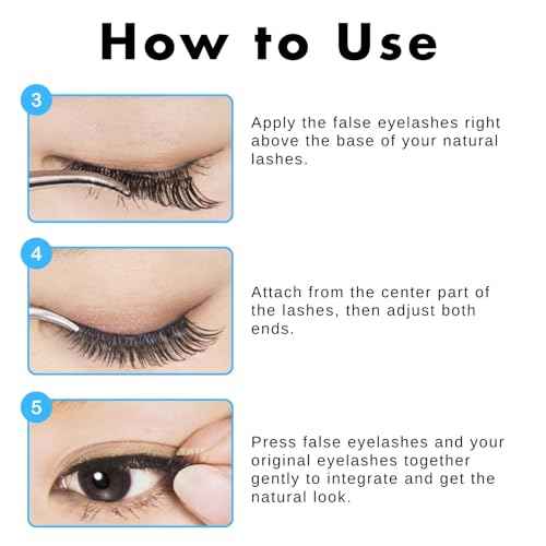 D-UP False Eyelash Glue, Quick-Setting Lash Glue for Eyelash Extensions, Easy-to-Use Eyelashes Strips for Beginners, Strong Hold Lash Extension, Seamless Finish, Made in Japan, 502, Clear
