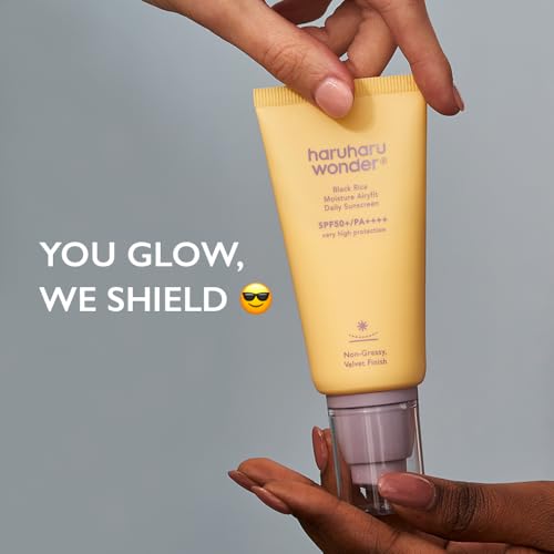 Haruharu Black Rice Sunscreen SPF 50+ Velvet Finish 1.69oz