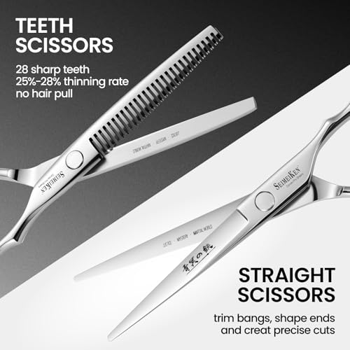 Professional Hair Cutting Scissors Kit 10-Piece Set