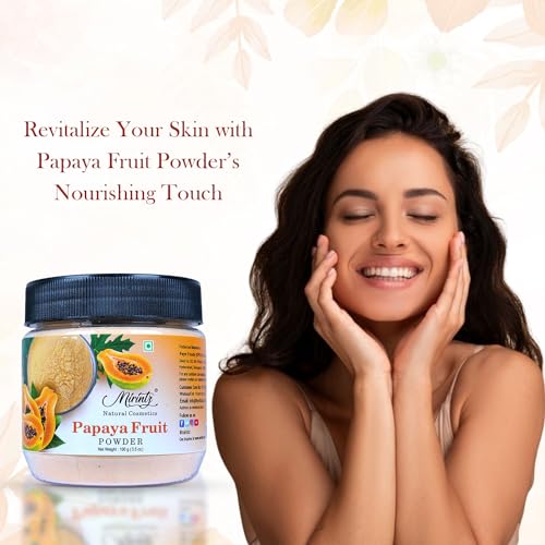Natural Papaya Powder for Skincare & DIY Face Masks 3.5 oz