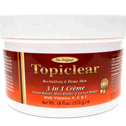 Topiclear 3-in-1 Cream with Cocoa, Shea & Carrot Butter - 18 fl oz