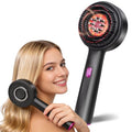 Red Light for Hair Growth Comb - 3-in-1 Hair Growth Brush Electric Scalp Massager Oil Applicator, IPX7 Waterproof Design, Portable for Men & Women Home & Travel