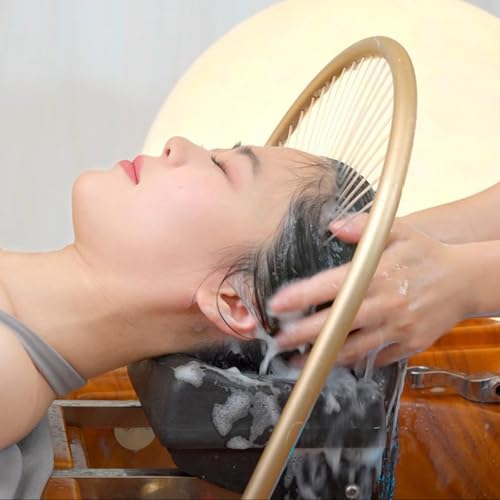 U-Shaped Head Spa Equipment with Waterfall Hydrotherapy