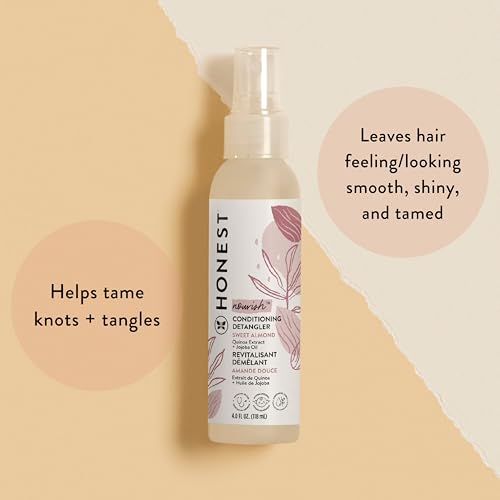 The Honest Company Hair Detangler 3-Pack, 4 fl oz each