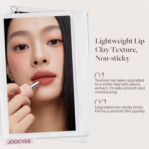 Joocyee 2-in-1 Lip & Cheek Cream with Brush - Matte Gray Pink