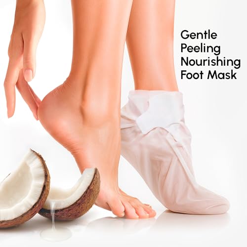 MAREE Exfoliating Foot Peeling Mask for Dry Cracked Feet & Calluses