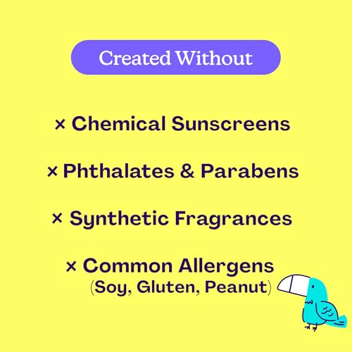 Hello Bello Kids SPF 50 Mineral Sunscreen Lotion - 10 Count Travel Packets - Water Resistant Broad Spectrum UVA + UVB Sun Protection
