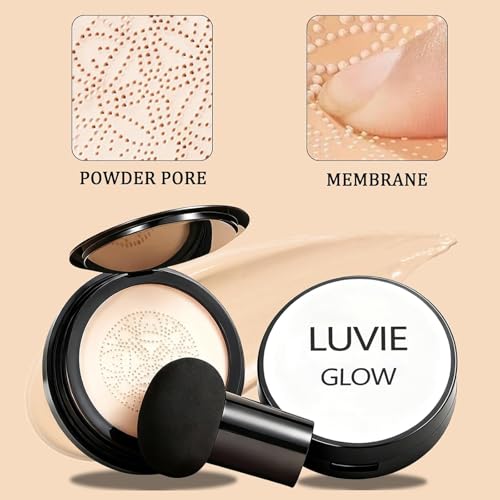 Luvie Glow Cushion Foundation for Mature Skin | Medium Warm