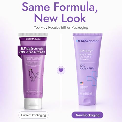 DERMAdoctor KP Bump Eraser Body Scrub 8oz with 10% AHAs