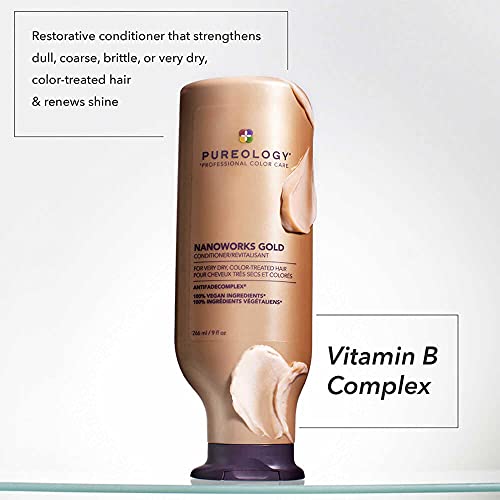 Pureology Nanoworks Gold Conditioner for Dry Color-Treated Hair