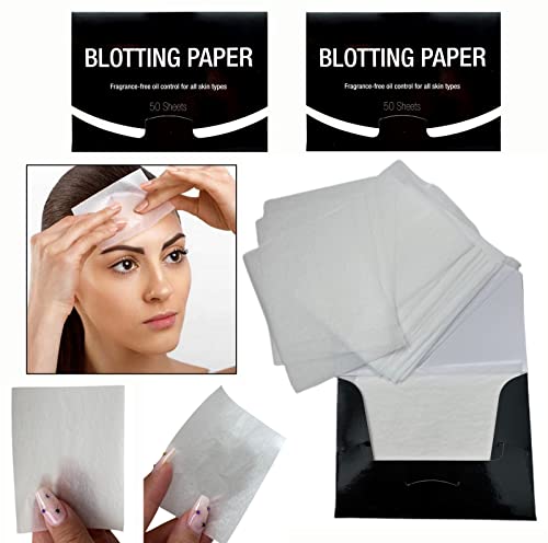 Oil Blotting Paper Sheets - Fragrance-Free Natural Abaca