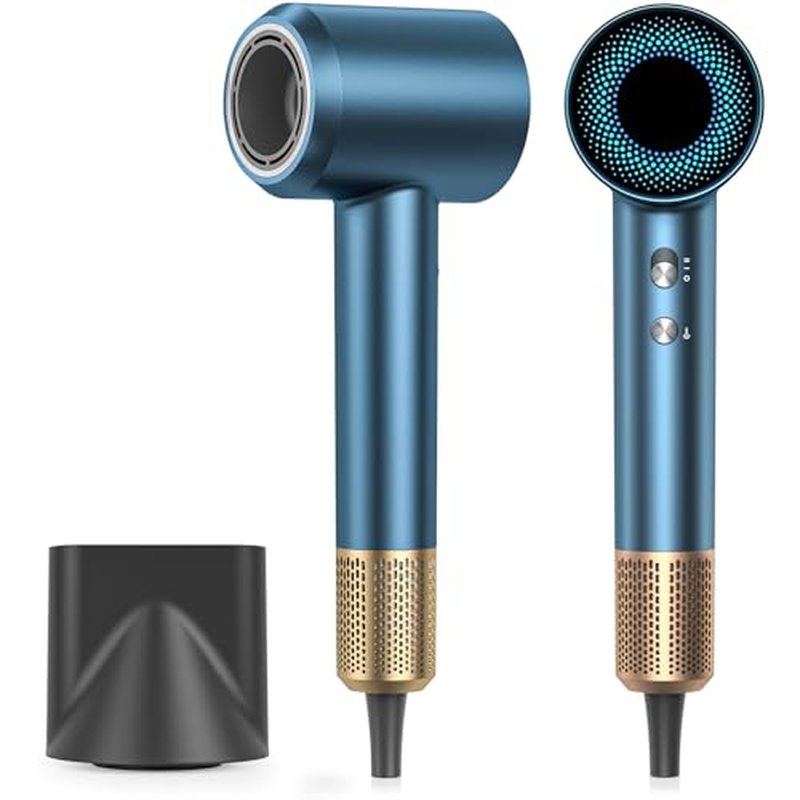 160000 RPM Ionic Hair Dryer with Diffuser – Fast Drying, Low Noise
