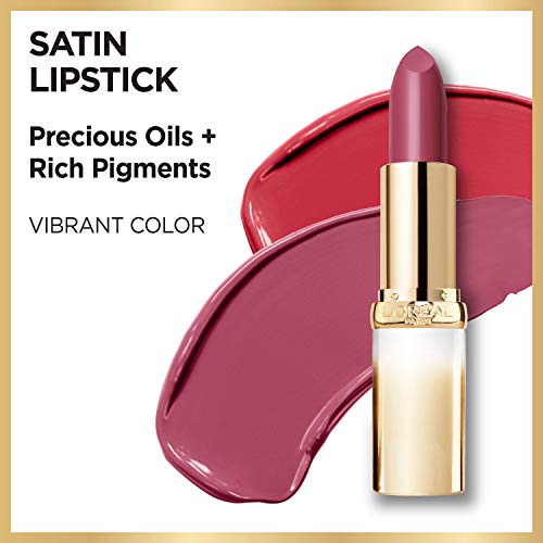L¡¯Or?al Paris Age Perfect Satin Lipstick with Precious Oils, 202 Blooming Rose, 0.13 Ounce