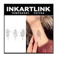 Semi-Permanent Tattoo Sheets - 2pk Waterproof, 1-2 Week Wear