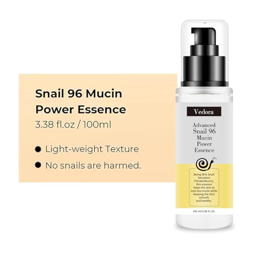 Vedora Snail Mucin 96% Hydrating Essence Serum 100ml