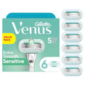 Extra Smooth Sensitive Women's Razor Blade Refills - 6 Count