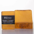 The Highland Soap Company, Handmade Scottish Organic Vegetable Oil Glycerin Soap Bar, Whisky & Honey, 5.3oz (Pack of 1)