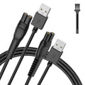 IBERLS 2-Pack 5V Cord Charger Compatible with Phillips Norelco One Blade 360 QP2724, QP2834, MG5910, MG7910, 2400, 3600, MG9510, X5006, PQ888, 5V Charging Shaver Cable