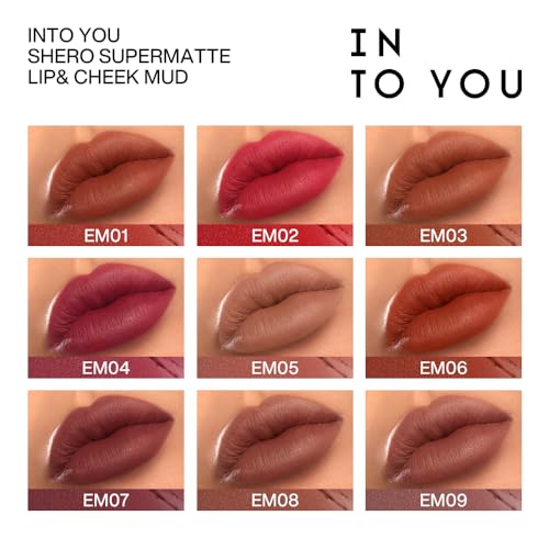 Matte Nude Lipstick - 24H Waterproof Long-Lasting Liquid Lip Color