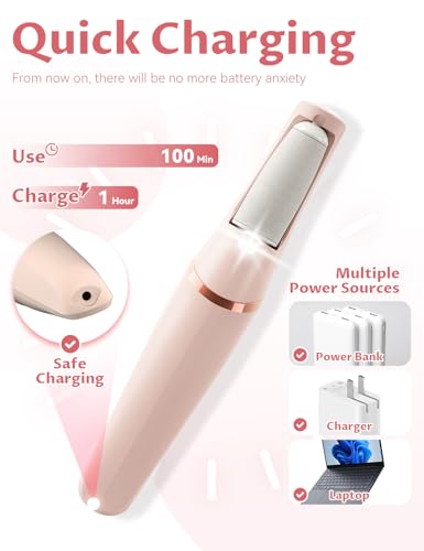 Electric Callus Remover for Soft, Smooth Feet - 2 Speed Foot File