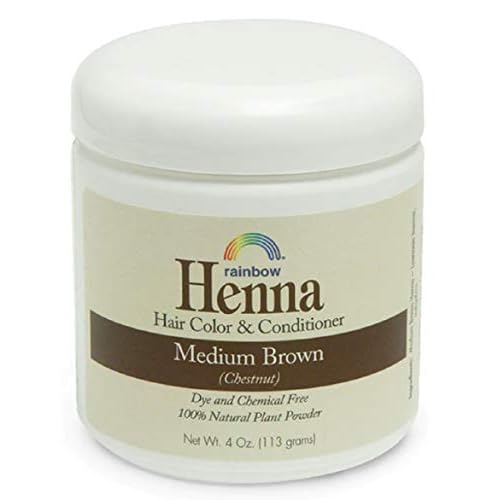 Rainbow Research Persian Medium Brown Henna, 4 Ounce - 6 per case.6