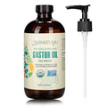 USDA Organic Cold Pressed Castor Oil - 100% Pure 16oz
