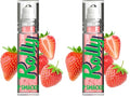 Lip Smacker Rolly Lip Gloss Strawberry - Cooling Roller Ball (2 Pack)