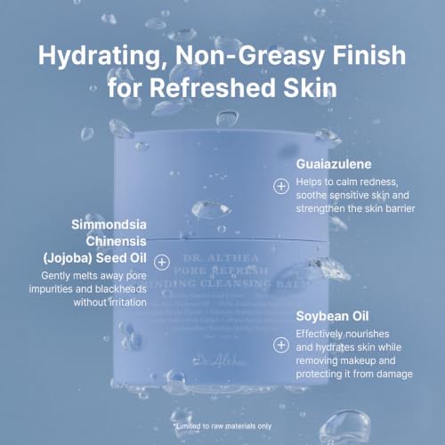 Dr.Althea Pore Refresh Cleansing Balm Ver.2 - Deep Pore Cleanser & Hydrating Makeup Remover